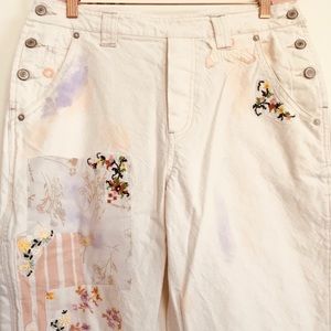 We The Free Patchwork  Carpenter Jeans Sz 30